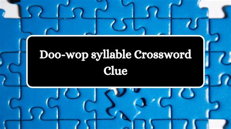 Skipping syllables? NYT Crossword Clue Answer