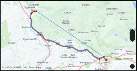 Skipton - Leyburn driving directions - journey, distance, time and ...