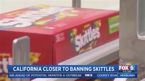 Skittles ban passes in the California State Assembly, expected to pass Senate