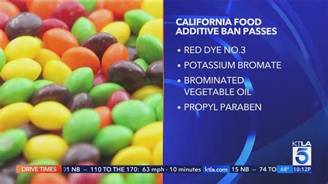 Skittles spared from California food additive ban