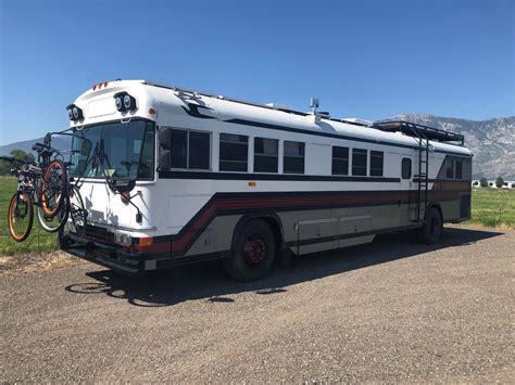 2002 E450 7.3 powerstroke converted 25ft Thomas bus This bus worked great for me and my 2 young kids. Lived in it for a year. Hate to get rid of her but don't want her just sitting around aging, would love to see someone else enjoying adventuring in this awesome build. 20gal fresh water tank …. 