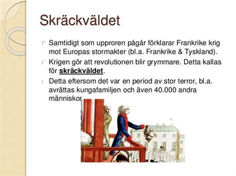 Skräckväldet franska revolutionen