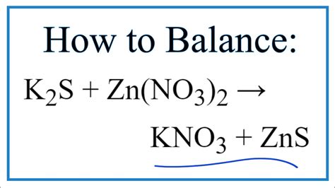 Step 4: Substitute Coefficients and Verify Result. Count the number of atoms of each element on each side of the equation and verify that all elements and electrons (if there are charges/ions) are balanced. Zn + SnCl2 = ZnCl2 + Sn. Reactants. Products..