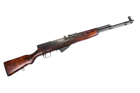 Mar 12, 2017 · The SKS, short for Self-Loading Carbine of the Simonov System, is the odd one out. Developed in the interim between the Mosin-Nagant and the AK-47, Sergei Simonov’s semi-automatic carbine had a ... .