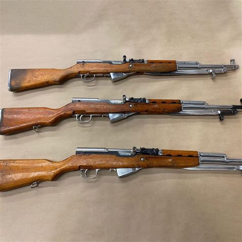 Seller: Quickdraw61. Area Code: 410. $700.00. Yugoslavia ~ M59 SKS ~ 7.62x39mm. GI#: 102690043. This is a used Yugoslavia M59 SKS rifle chambered in 7.62x39. It features a 21-inch barrel, 10-round capacity, hooded front sight, tangent rear sight, and folding bayonet. Overall, this SKS is in Grea ...Click for more info.