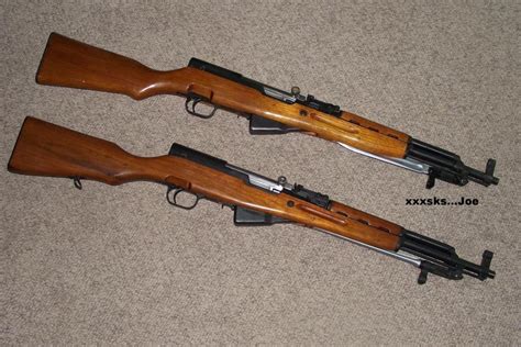 These rifles are stamped mod skss. All have the classic signs of late production. Pinned barrel and stamped trigger group. If you cut the SKS barrel down to 16.5 inches the fsb will touch the gas block. Now if you shorten the gas tube and gas piston you have to move the gas block accordingly. This will leave a gap between the fsb and the gas block.. 