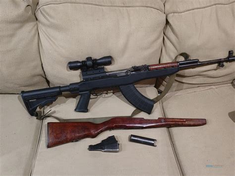The SKS rifle is a Soviet-designed semi-automatic carbine that entered widespread service in the late 1940s. It was produced by several nations and saw extensive combat use in Vietnam, where it was prized for its durability, accuracy, and firepower. Although it has been replaced by more modern firearms in most militaries, the SKS remains .... 