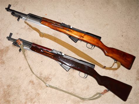 Sks rifles for sale. SKS Rifles For Sale. The SKS rifle is a Soviet Union design from the mid 1940s. It is chambered in the 7.62x39mm round that was eventually shared with the Soviet AK-47 rifle. The SKS is a standard semi-automatic design that is gas operated and uses a conventional wood stock. The attached box magazine holds 10 rounds of 7.62 x 39mm ammunition. 
