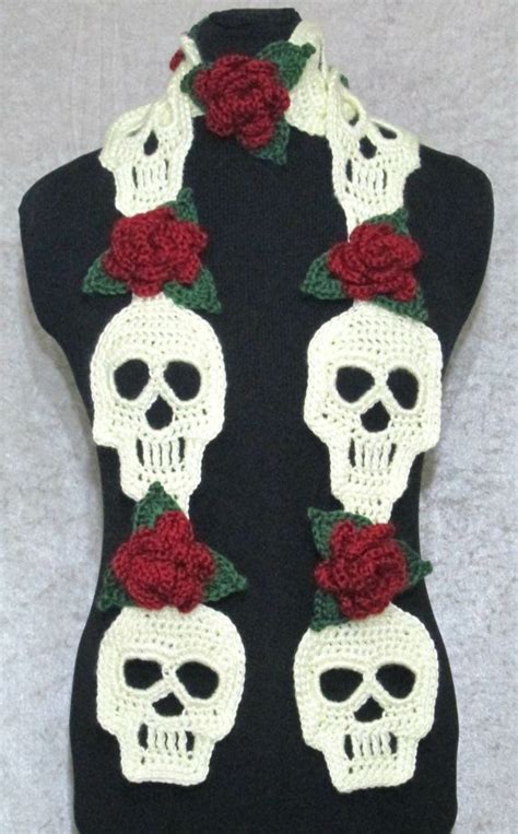 Skull Scarf Designs and Patterns