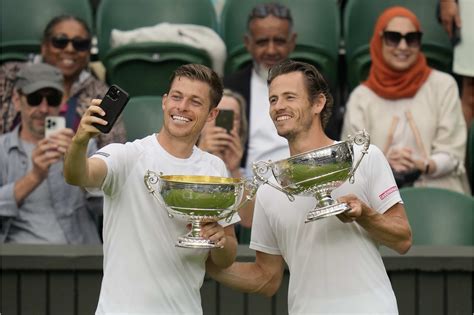 Skupski and Koolhof beat Granollers and Zeballos to win men’s doubles final at Wimbledon