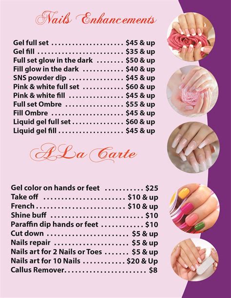 Sky Nails Prices