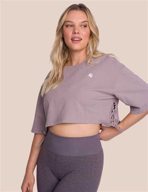 Sky Tee Oversize - Light Grey Mauve - OCEANSAPART EN