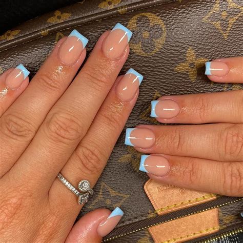 Sky blue french tip 1.50. Things To Know About Sky blue french tip 1.50. 