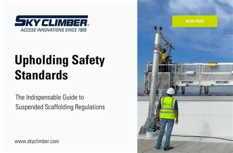 Sky climber suspended scaffolding.  Learn about its features, safety guidelines, an...