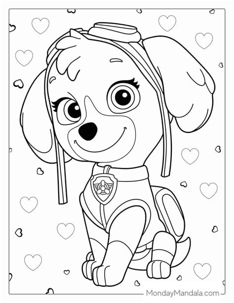 Skye Coloring Pages