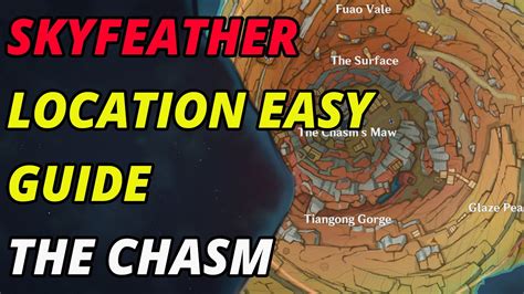 Skyfeather Location Genshin Impact : YoutubeGameGuides - Reddit