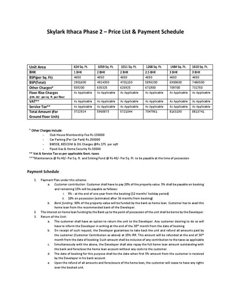 Skylark ithaca price list 04 01 2014 new - [PDF Document]