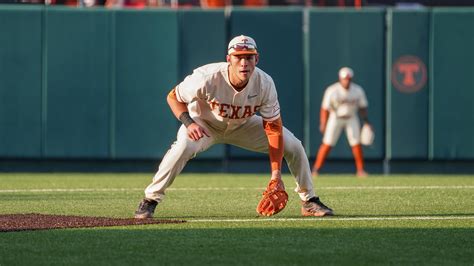 Texas' Skyler Messinger hasn't always been noticed, but he's had a huge impact on Longhorn fortunes. The Longhorn third baseman improved his average to .363 with four big hits and three RBI Friday.. 