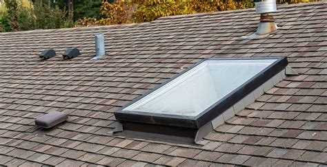 Skylight replacement. During a roof replacement, your roofers will remove the shingles around the skylight to re-flash and re-seal the window to the roof or curb, depending on installation type. While this is going on, the rest of the roof - including your skylight's frame - is jostled around under the wrenching, sawing, and hammering required to replace it. 