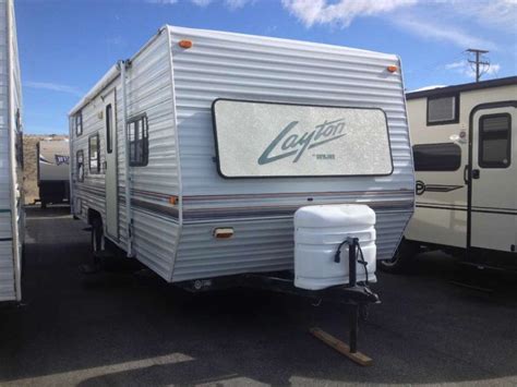 Skyline trailer. Kunes RV of Sheboygan North. Cleveland, Wisconsin 53015. Phone: (920) 487-1039. Check Availability Video Chat. **For Sale: Pre-Owned 2016 Skyline Layton Javelin Travel Trailer** Embark on your next adventure with this durable and well-equipped 2016 Skyline Layton Javelin 285BH travel trailer. Featuring a w...See More Details. Get Shipping Quotes. 