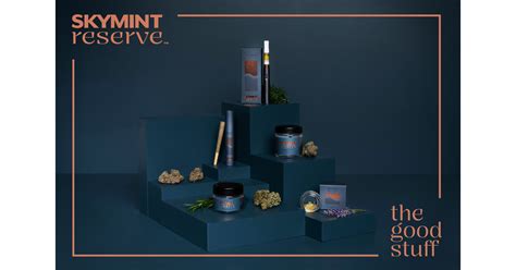 SKYMINT Reserve is an elevated cannabis line featuring exceptiona