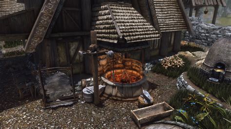 This mod aims to correct inconsistencies in Skyrim's crafting system and to enhance the functionality and balance of smithing and crafting in Skyrim. F EATURES. Material categories and item-type filters have been added to the SkyUI crafting menu. Crafting recipes have been reworked for greater consistency, and missing recipes have been added to .... Skyrim blacksmith