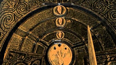 this is a short tutorial on how to complete the puzzle and open the 1st door on bleak falls barrow!.