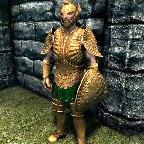 Skyrim golden armor. DSR Patch files are already included for each version of replacers. Check out these other mods that use the assets of this pack:- Omegacron 's mod, Arma Thalmoris SE , focuses on improving Thalmor equipment - kitwitissue 's mod, Immersive Weapon Integration , adds 600+ separate weapons to Skyrim from various mods, and … 