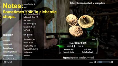 Skyrim ingredients combinations.  Feb 4, 2024 · Combinations edit In terms of combinatio...