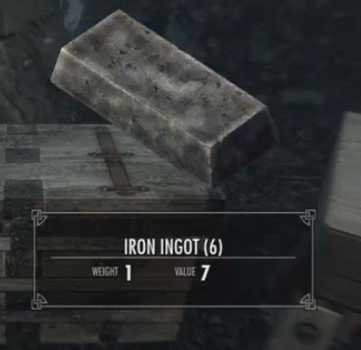 Item Codes Silver Ingot Silver Ingot Item ID. The item ID for Silver Ingot in Skyrim on Steam (PC / Mac) is: 0005ACE3. Spawn Commands. To spawn this item in-game, open the console and type the following command: player.AddItem 0005ACE3 1.. 