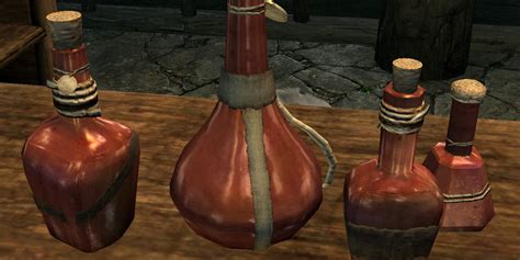Speaking of a 4-effect potion, there's sort of a poultry inspired recipe: felsaad tern feathers + hawk feathers + rock warbler egg gets you fortify one-handed and light armor, restore health and cure diseases. Bear claws + eye of saber cat OR charred skeever hide + rock warbler egg: restore health and stamina, fortify one-handed. . 