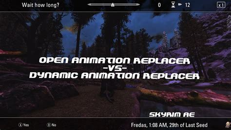 110. A SKSE framework plugin that replaces animations depending on configurable conditions. In-game editor. Backwards compatible with more features. Extensible by other SKSE plugins.. 