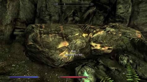 How often do mines refresh Skyrim? Ore veins generally replenish their ores after about a month (in-game) if the area is marked as "cleared." Otherwise, it replenishes in 10 days. Some veins (e.g. Ebony) respawn sooner, or later than the one month. Each vein, regardless of ore type, will yield three pieces of ore, and at most two precious gems. .
