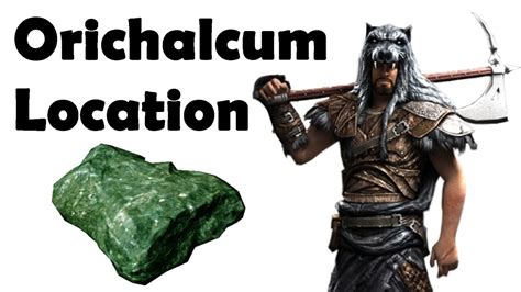This category lists the locations in The Elder Scrolls V: Skyrim that contain Orichalcum ore veins.. 