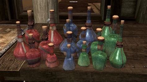 Skyrim potion recipes health. The process is fairly simple. Using your crafting (alchemy) gear, make a Fortify Alchemy Potion, then use that to make another Fortify Alchemy Potion and 4 Enchanting Potions. Use the Enchanting Potions to make your first set of Augmented Fortify Alchemy gear. (You do not need a second enchantment yet.) 