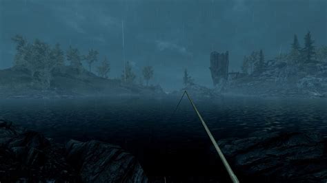 Skyrim rainy weather fish. A few words of introduction . This preset is designed for "Cathedral Weathers and Seasons" (with my patch), "Enhanced Volumetric Lighting and Shadows (EVLaS)", "Water for ENB" and "Embers XD". These mods are rather “hard requirements” now. To use the full potential of ENB, for most weather conditions I've made a separate ini. 