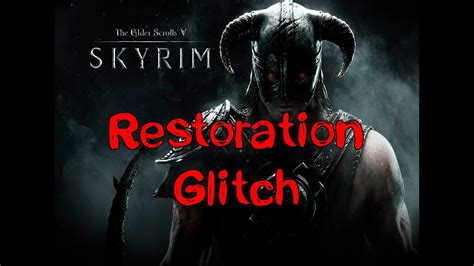 Skyrim resto glitch. 1) Wear Fortify Alchemy gear 2) Make Fortify Resto Potion 3)Drink Potion 4))Unequip, then reequip gear Repeat from step 2. Problem is, it starts to not work. I wear the 4 pieces of … 