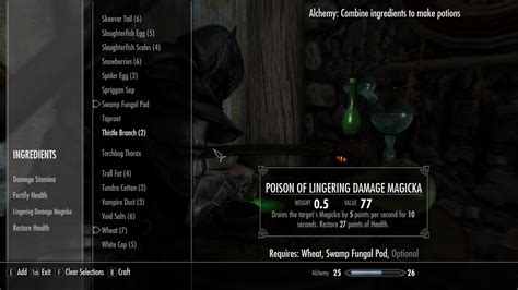 You can also click each ingredient to find more information about it. Ingredient. Effects. Abecean Longfin. Weakness to Frost. Fortify Sneak. Weakness to Poison. Fortify Restoration. Bear Claws.. 