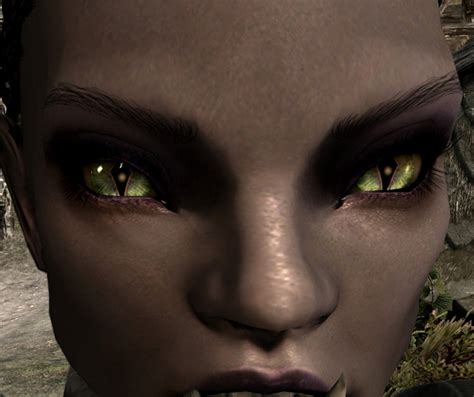 Skyrim se galactic eyes.  The patch works by changing the 3D mapping of ...