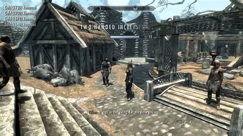 Skyrim train two handed. Free training in skills can be obtained by completing tasks or minor quests for various characters throughout Skyrim. These gains can be obtained at any character level or skill proficiency, much like skill books. Free skill training can be very beneficial if taken at higher skill levels, as the rate of progress at a higher levels is much slower than a lower level. … 