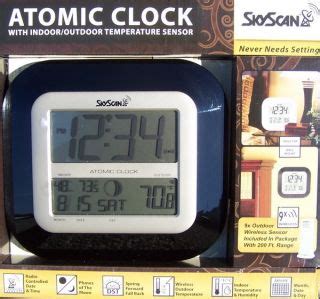 Skyscan Atomic Clock Instructions 38229-1 ohanvar