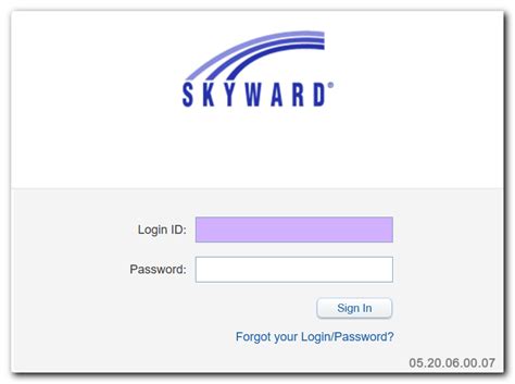 Please enter your login. OK ... Skyward Student/Educator Access + Login ID: Password: Sign In: Forgot your Login/Password? 05.24.02.00.07. Login Area:. 