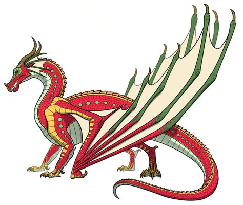 RainWings, also known as rainforest dragons to humans, are a Pyrrhian dragon tribe that reside in the Rainforest Kingdom, alongside the NightWings. RainWings are usually pacifists and were not involved in the War of SandWing Succession. They are currently ruled by Queen Glory. RainWings may be.... 