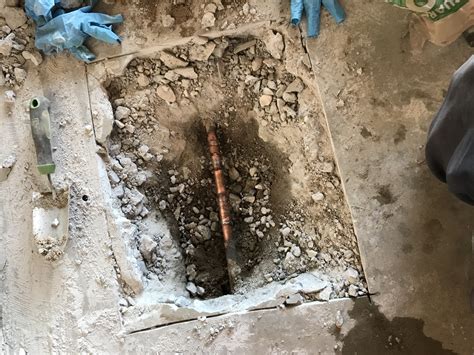 Slab leaks. Nov 20, 2023 · If you see any possible signs of a slab leak, contact Baumbach Plumbing immediately. Our team has the experience, equipment, and expertise to efficiently diagnose and resolve any subsurface leaks. Call us today at (703) 250-4200 or online to discover more about how we can help you in the event of a slab leak. If you have noticed a recent spike ... 