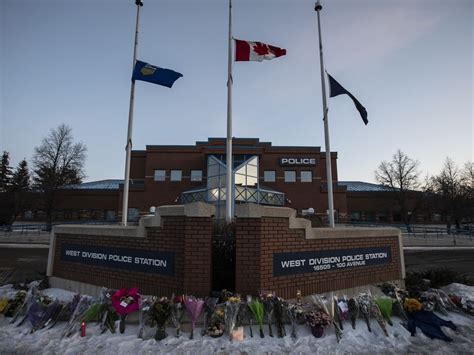 Slain officers’ families will get $100,000 from Heroes’ Fund, Alberta premier says