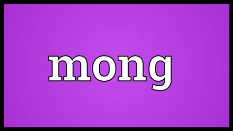 Slang Define: What is Mongfuck? - meaning and definition