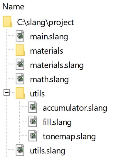 Slang documentation.  Some of the documentation is intended for users of the language and compi...