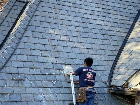 Slate roof repair. The average cost of slate roofers (who usually work in pairs) is about £250 to £300 per day – this is for each roofer, so with two on the job you could pay £600 for both … 