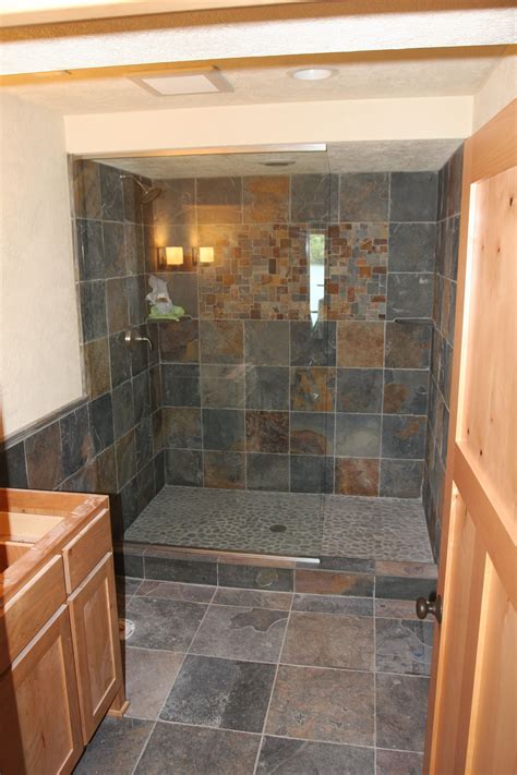 Yes Bathroom Floor Use Suitable for Bathroom Floor Show More Product Details Natural stone like this beautiful black 8 x 20 Stratus Black Honed Slate Tile is an excellent flooring choice. A satin-smooth finish with a natural look, honed finish tiles are a perfect fit for any room.. 
