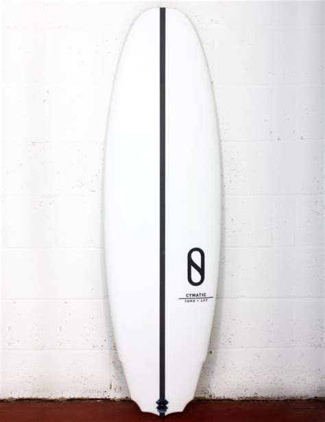 Slater Designs LFT Cymatic surfboard 5ft 10 FCS II - White …